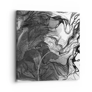 Cuadro sobre lienzo - Impresión de Imagen - Enredada en sueños - 40x40 cm