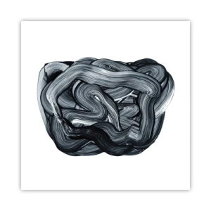 Póster - No es tan sencillo - 50x50 cm