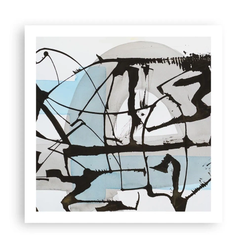Póster - Azul a pesar de todo - 60x60 cm