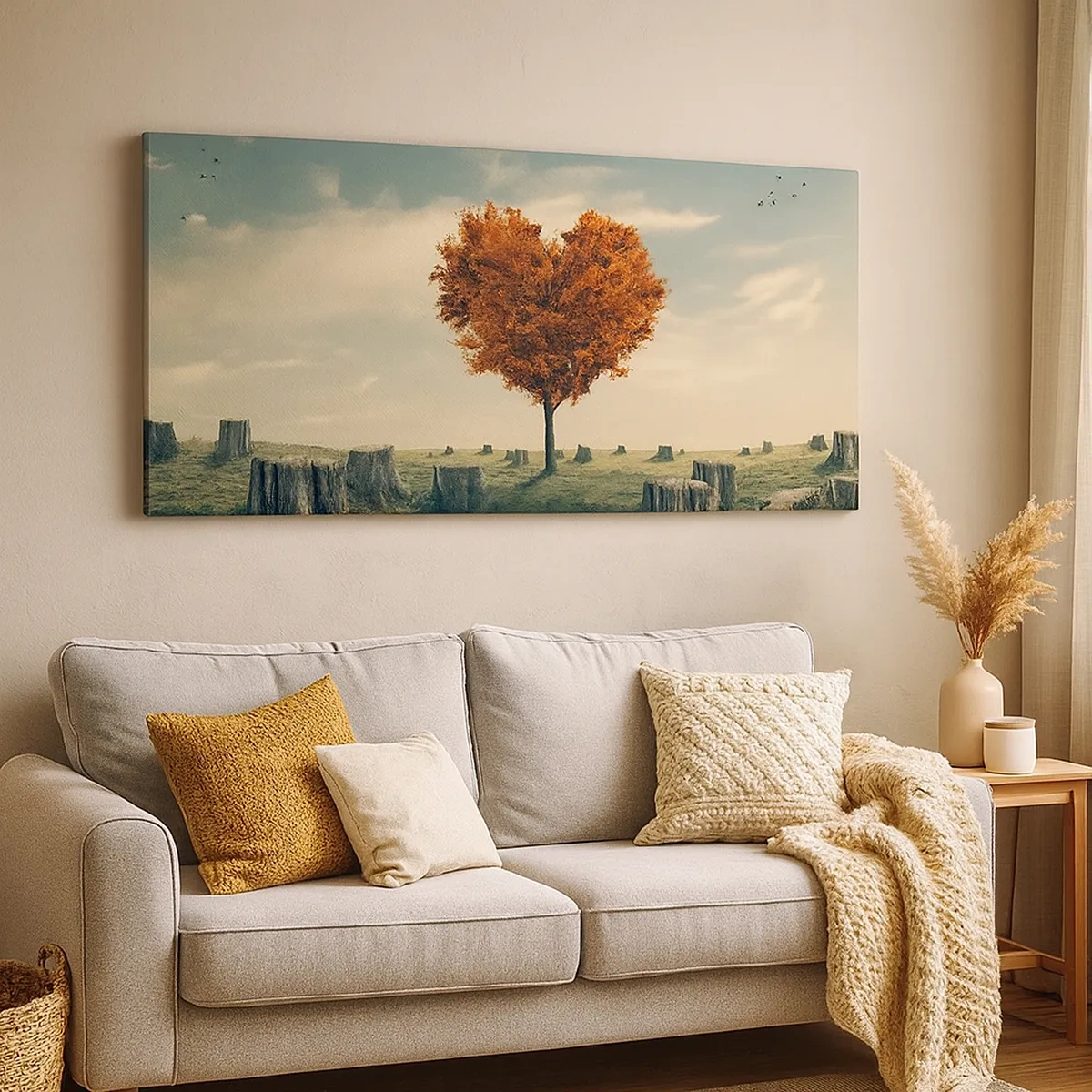 Cuadro sobre lienzo - Impresión de Imagen - Todavía hay esperanza - 30x30 cm