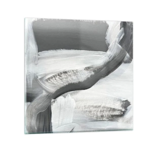Cuadro sobre vidrio - Impresiones sobre Vidrio - Con movimientos decididos - 40x40 cm