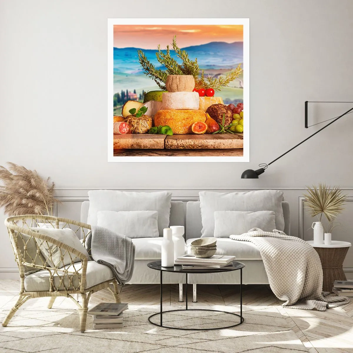 Póster - La alegría de vivir italiana - 30x30 cm