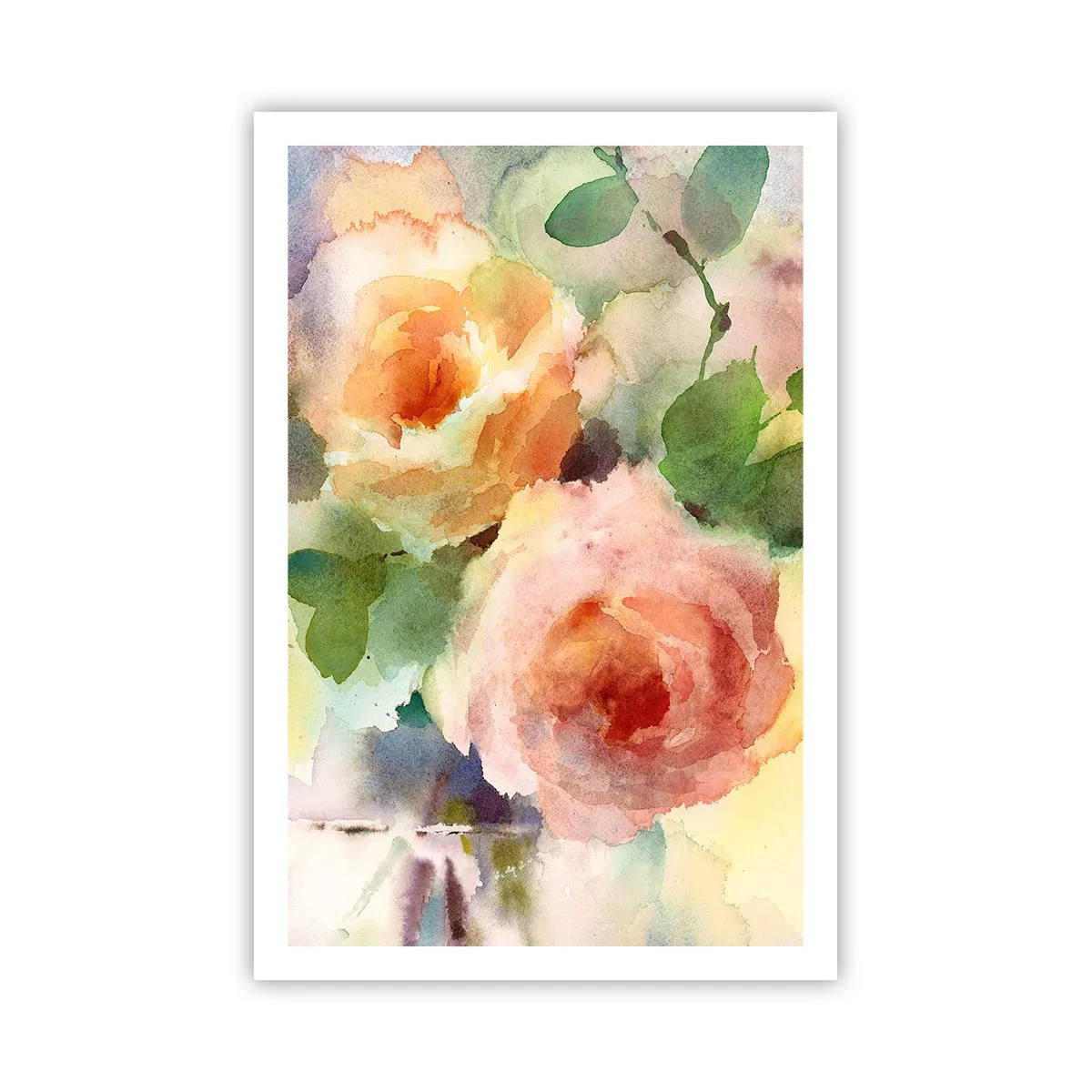 Póster - Delicado como una acuarela - 61x91 cm