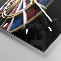 Esfera sin numeración, con rayas