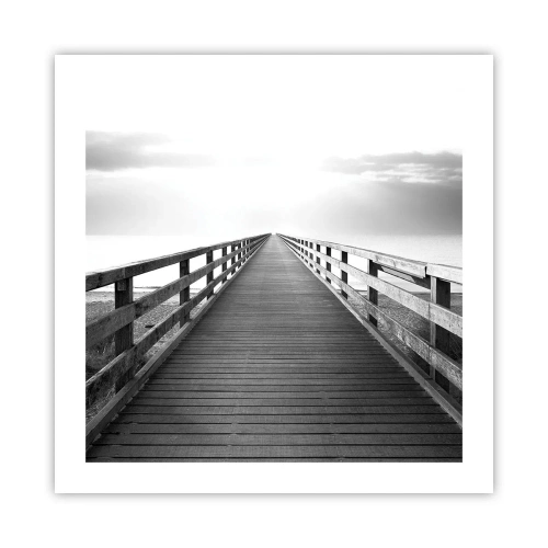 Póster - En la distancia... - 50x50 cm