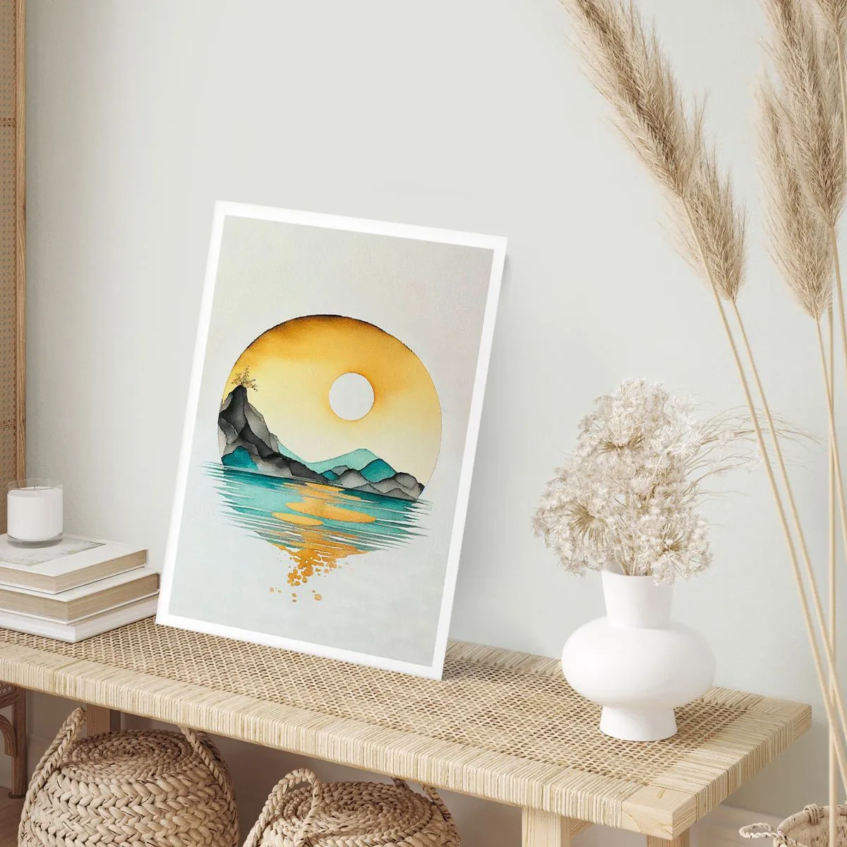 Póster - En un círculo de belleza - 70x100 cm