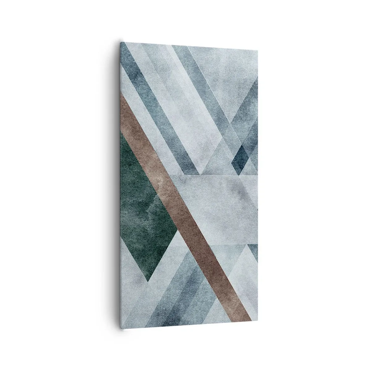 Cuadro sobre lienzo - Impresión de Imagen - Sofisticada elegancia de la geometría - 65x120 cm