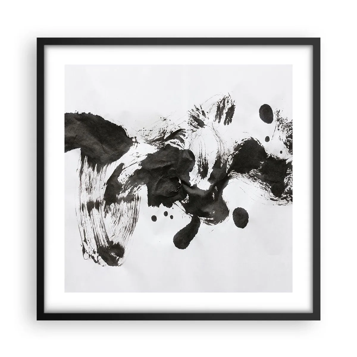 Póster en marco negro - ¿Un método en la locura? - 50x50 cm