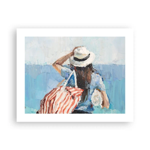 Póster - Bienvenida a tus vacaciones - 50x40 cm