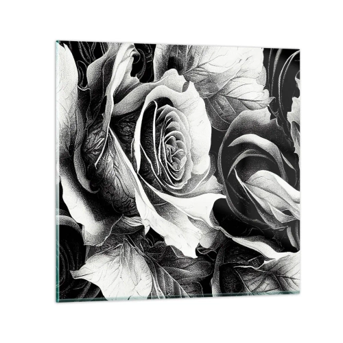 Cuadro sobre vidrio - Impresiones sobre Vidrio - Siempre como una reina - 30x30 cm