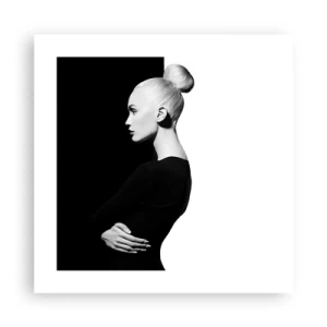 Póster - Simplemente femenina - 40x40 cm