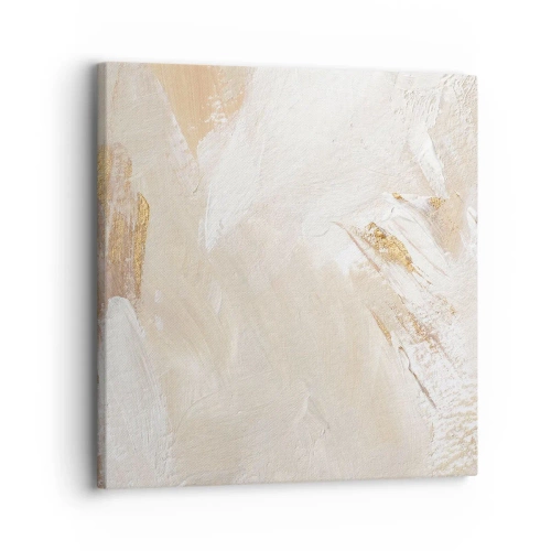 Cuadro sobre lienzo - Impresión de Imagen - Composición en pastel - 30x30 cm