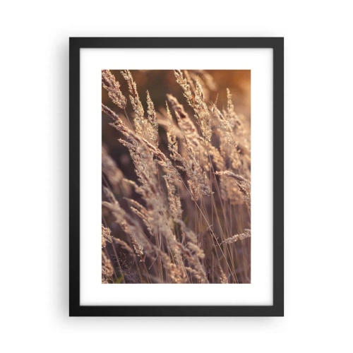 Póster en marco negro - Listos para dar la bienvenida al otoño - 30x40 cm