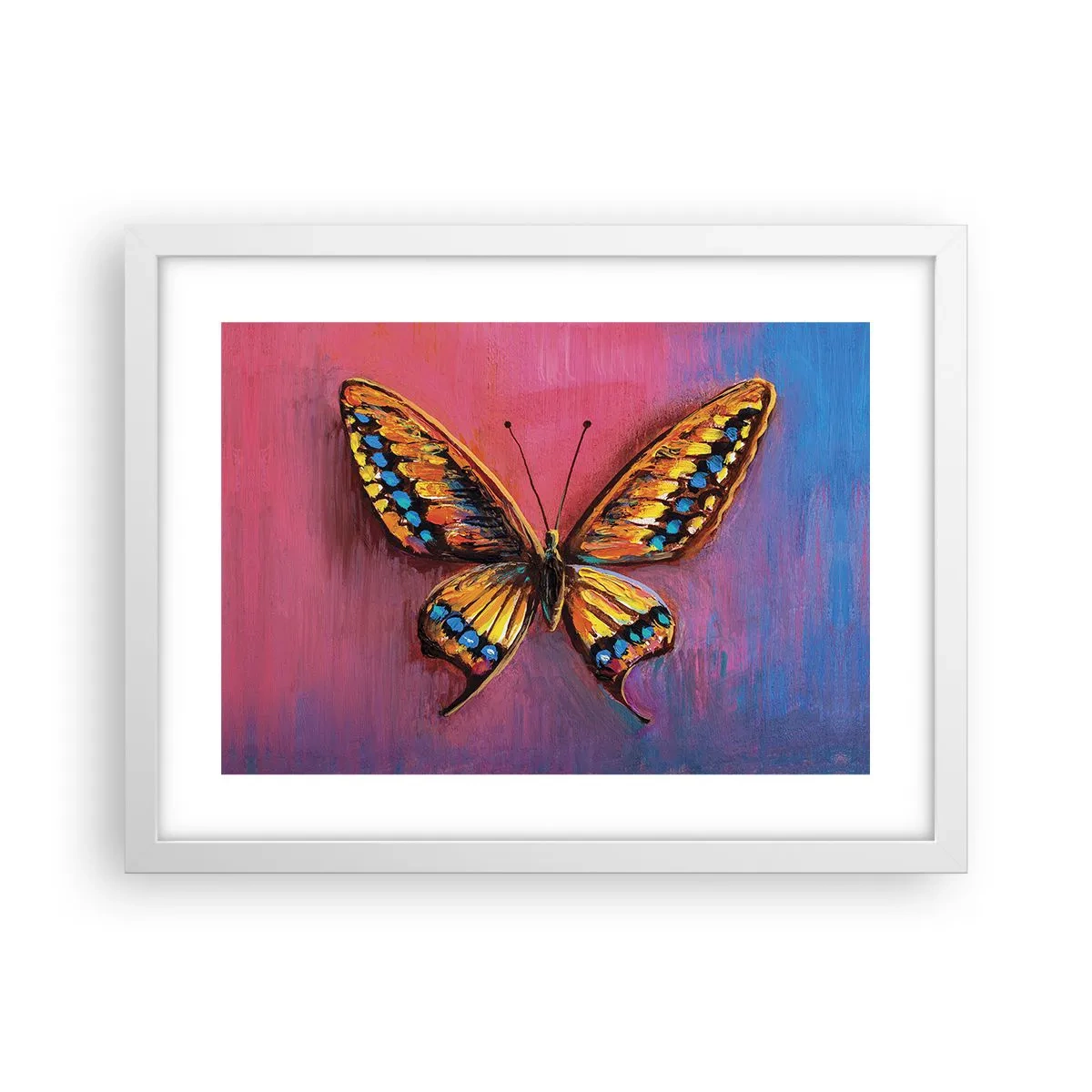 Póster en marco blanco - Una joya de la naturaleza - 40x30 cm