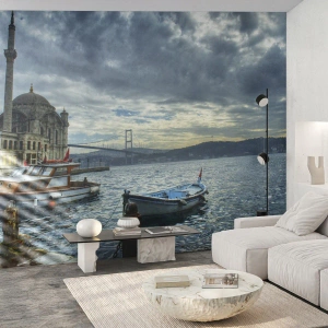 Fotomural personalizado Premium Sand - En el límite del mundo - Ciudad, Estanbul, Turquía