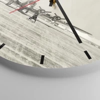 Esfera sin numeración, con rayas