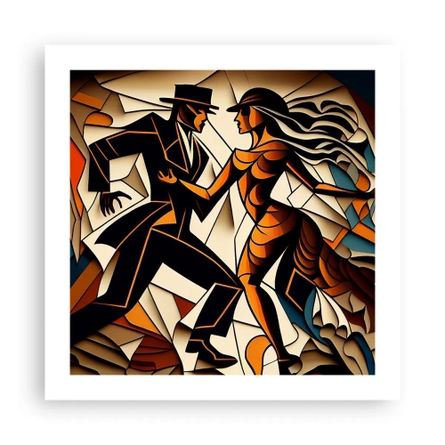 Póster - Danza de pasión - 50x50 cm