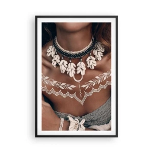 Póster en marco negro - Talismanes, rituales de feminidad - 61x91 cm