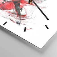 Esfera sin numeración, con rayas