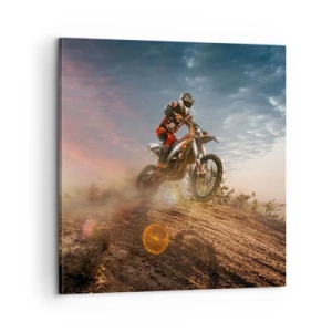 Cuadro sobre lienzo - Impresión de Imagen - A por la victoria - 60x60 cm