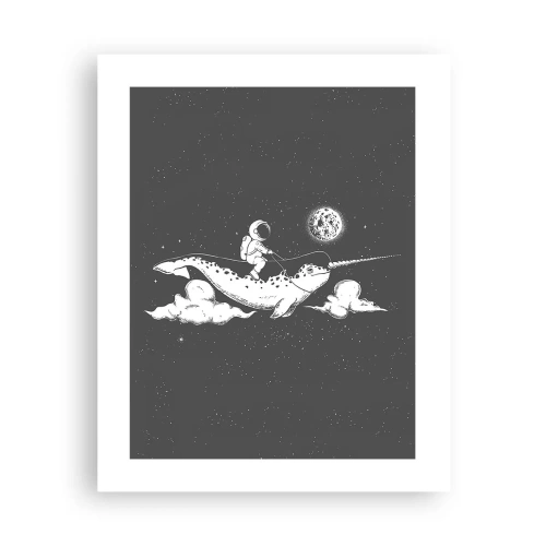 Póster - Jinete espacial - 40x50 cm