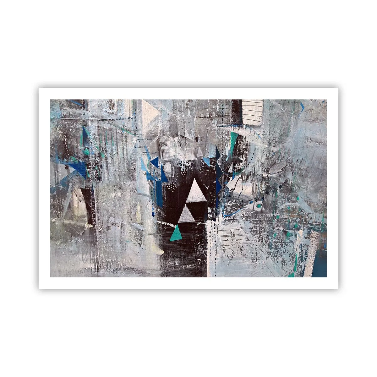 Póster - El orden superior de los triángulos - 91x61 cm