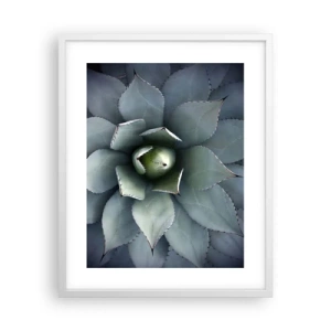 Póster en marco blanco - Perfección natural - 40x50 cm