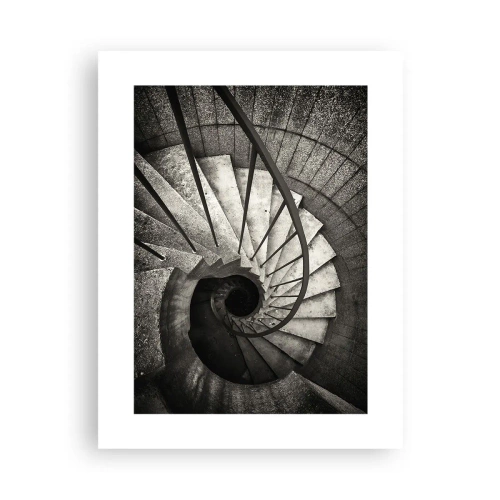 Póster - Escaleras arriba, escaleras abajo - 30x40 cm