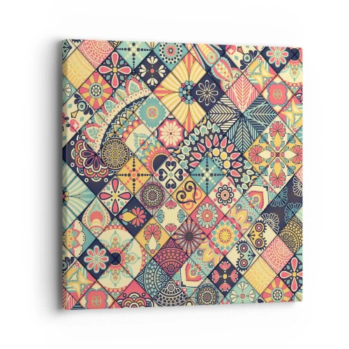 Cuadro sobre lienzo - Impresión de Imagen - Clima marroquí - 40x40 cm