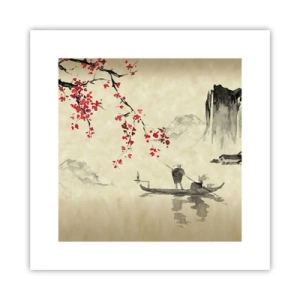 Póster - En el país de los cerezos en flor - 30x30 cm
