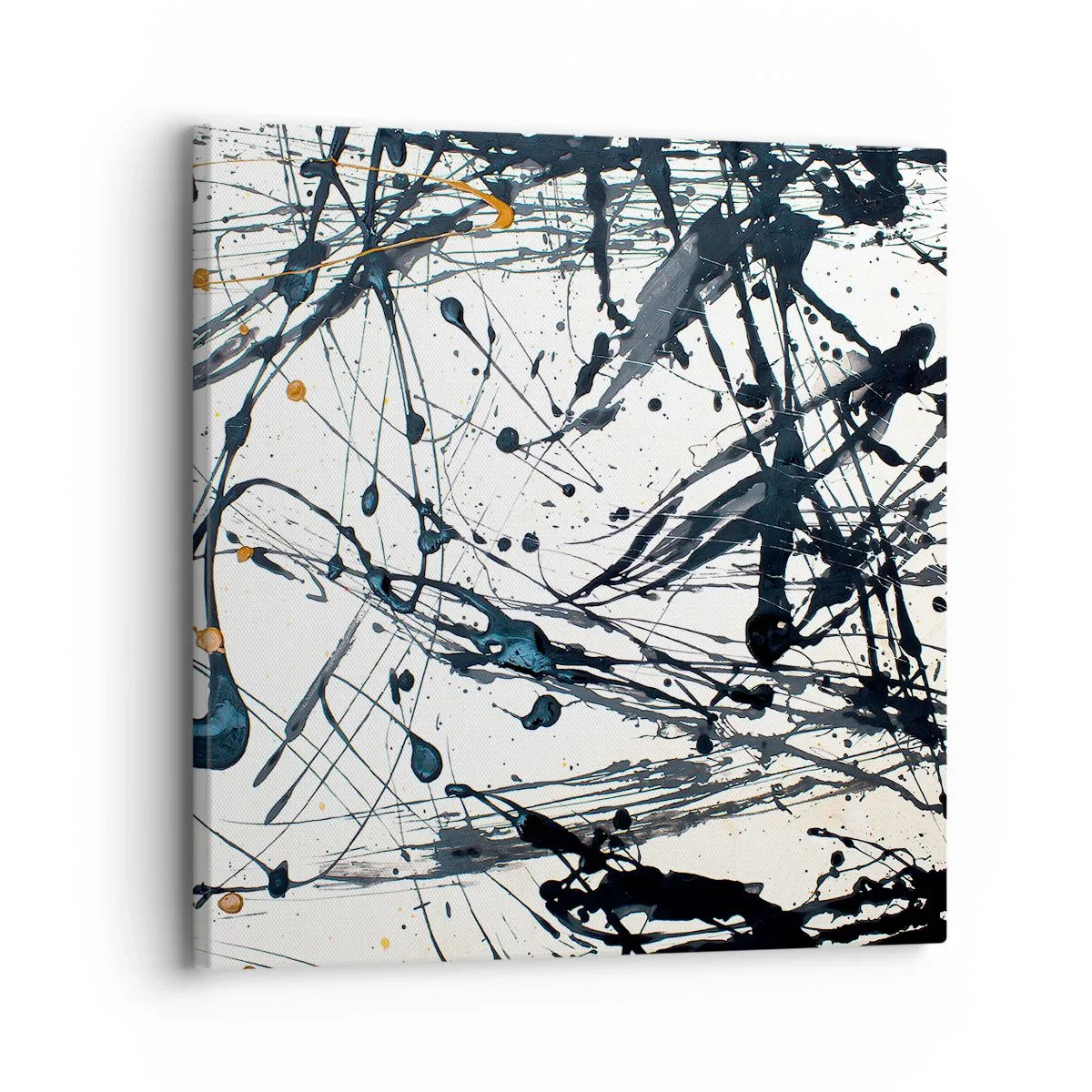 Cuadro sobre lienzo - Impresión de Imagen - Abstracción expresionista - 30x30 cm