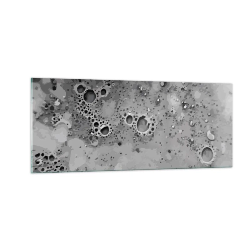 Cuadro sobre vidrio - Impresiones sobre Vidrio - Como un paisaje lunar - 100x40 cm