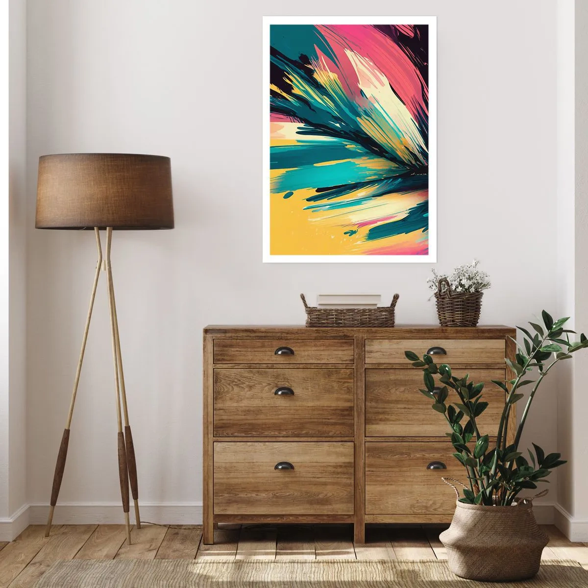 Póster - Composición - una explosión de alegría - 40x50 cm
