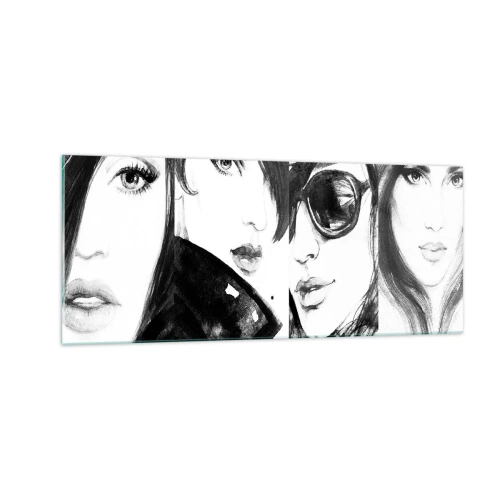 Cuadro sobre vidrio - Impresiones sobre Vidrio - La belleza multiplicada - 100x40 cm