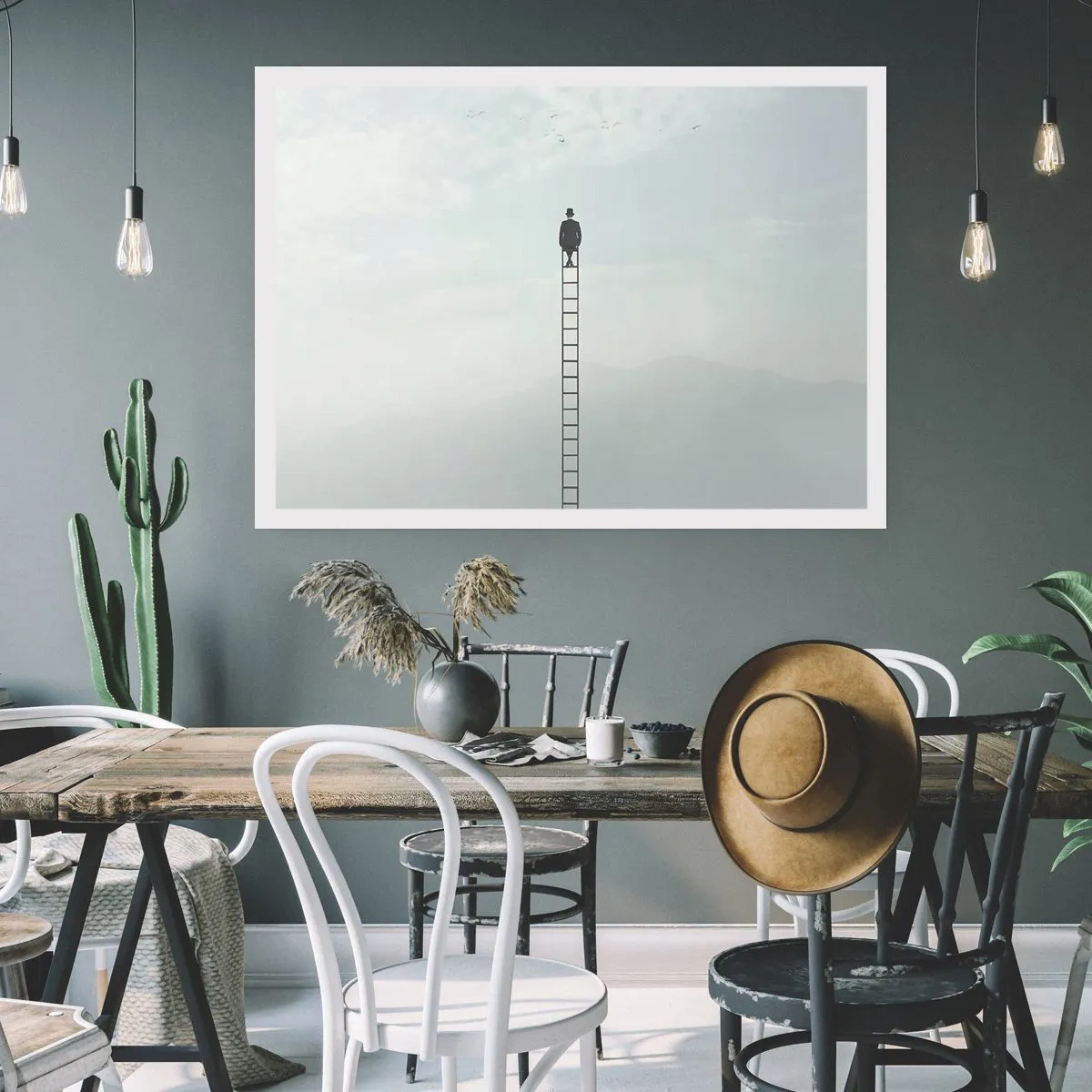 Póster - Hacia lo más alto - 70x50 cm