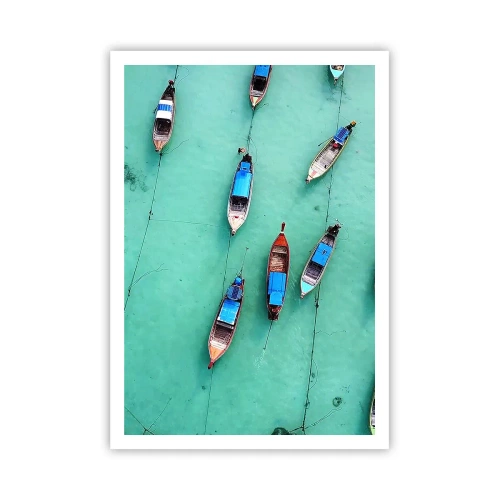 Póster - En alegre espera - 70x100 cm