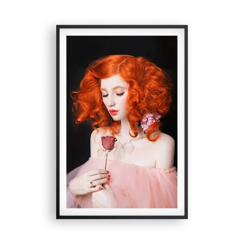 Póster en marco negro - En estilo barroco - 61x91 cm