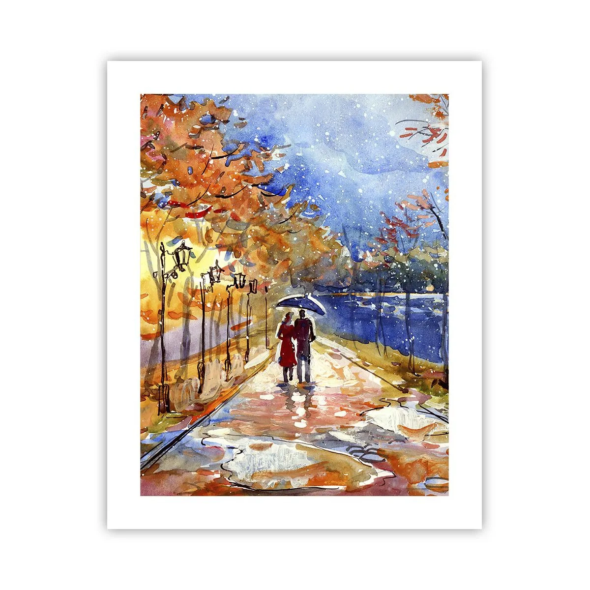 Póster - Juntos hasta el límite del tiempo - 40x50 cm