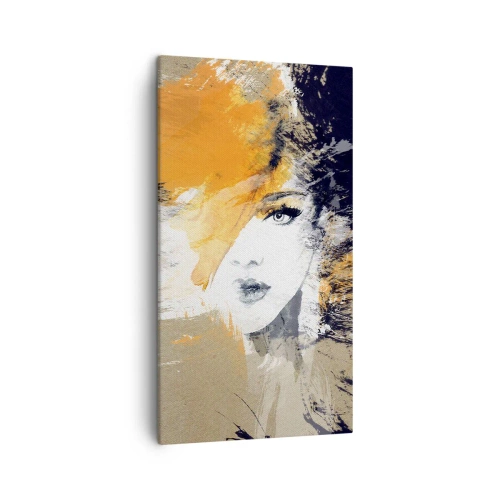 Cuadro sobre lienzo - Impresión de Imagen - Y se convierte en luz - 45x80 cm