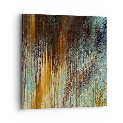 Cuadro sobre lienzo - Impresión de Imagen - Una composición colorista no accidental - 30x30 cm