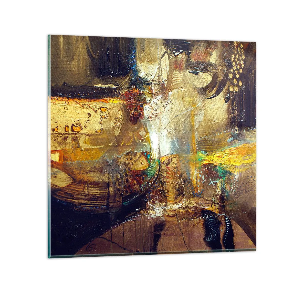 Cuadro sobre vidrio - Impresiones sobre Vidrio - Frío, templado, caliente - 50x50 cm