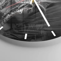 Esfera sin numeración, con rayas