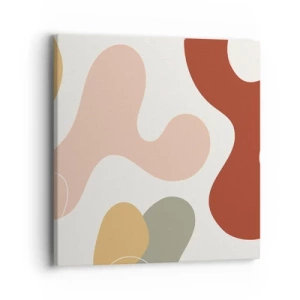 Cuadro sobre lienzo - Impresión de Imagen - La esencia de la pintura - 40x40 cm