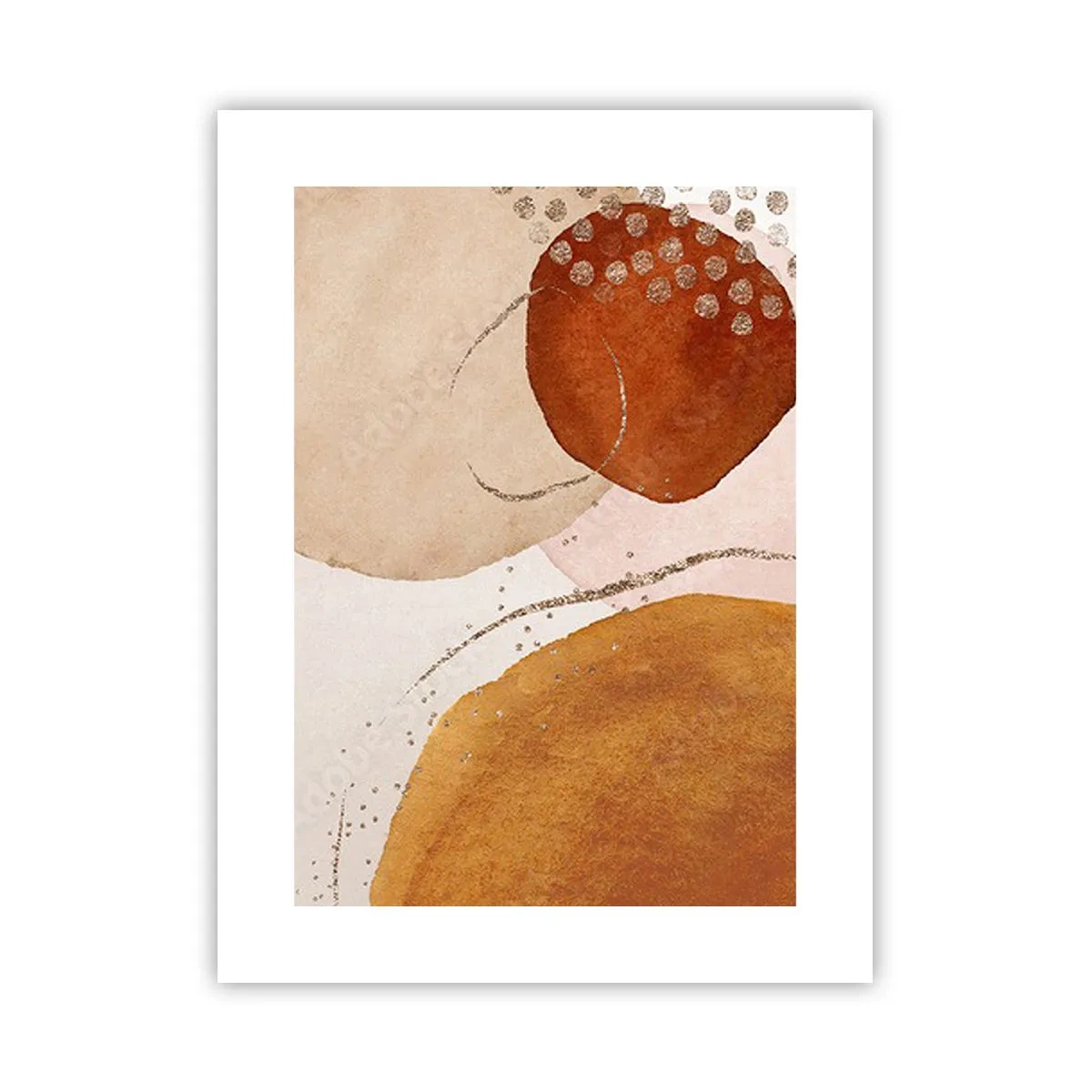 Póster - Movimiento abstracto - 30x40 cm