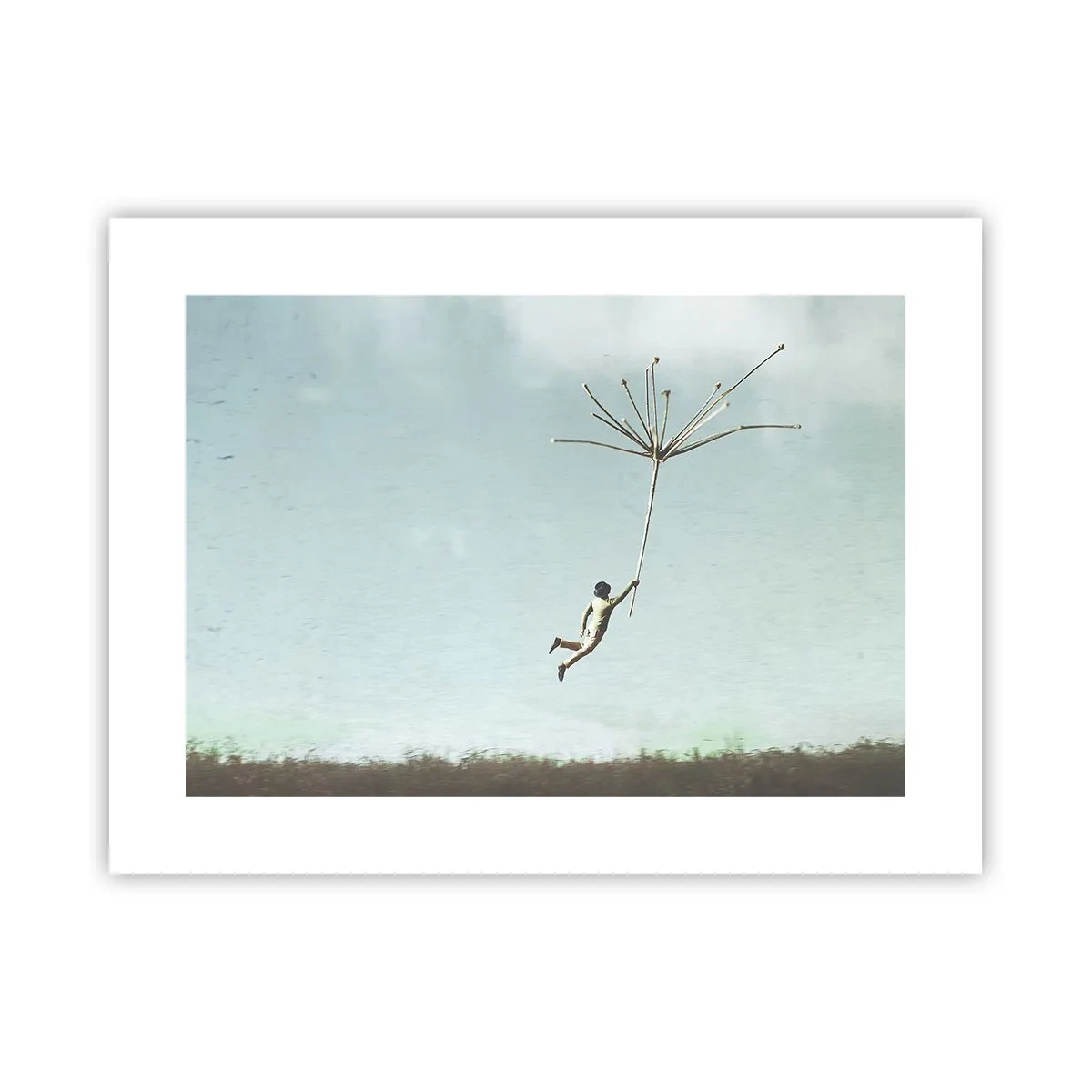 Póster - Bailando con la brisa - 40x30 cm