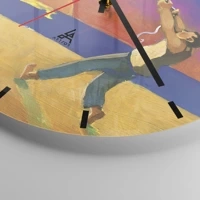 Esfera sin numeración, con rayas