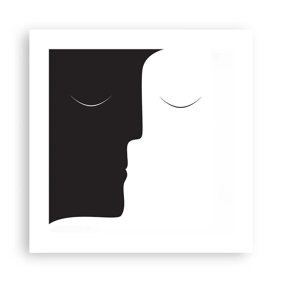 Póster - Unidad de los opuestos - 40x40 cm