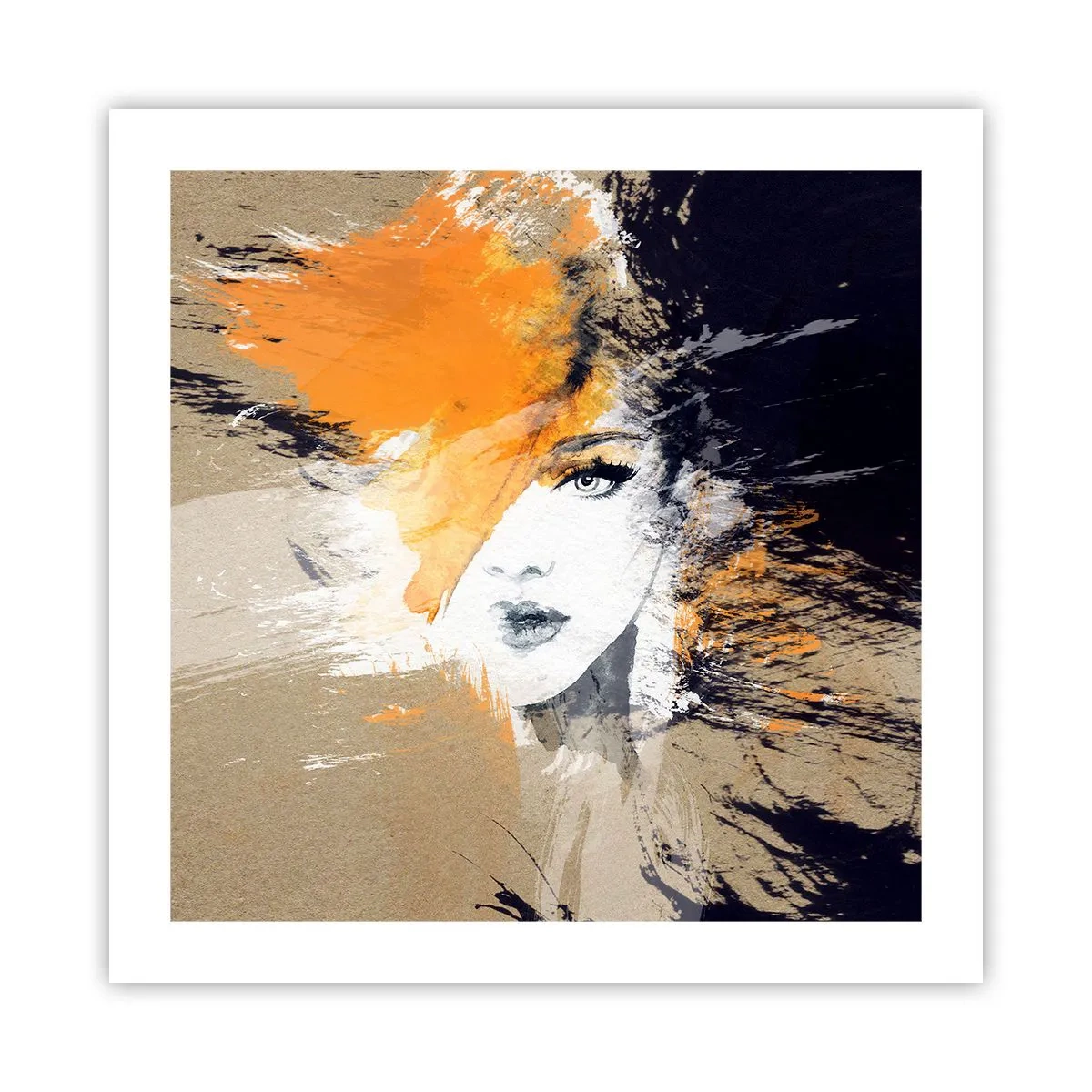 Póster - Y se convierte en luz - 50x50 cm