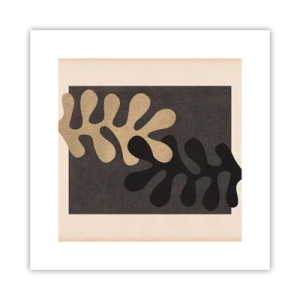 Póster - Ausencia y complemento - 30x30 cm