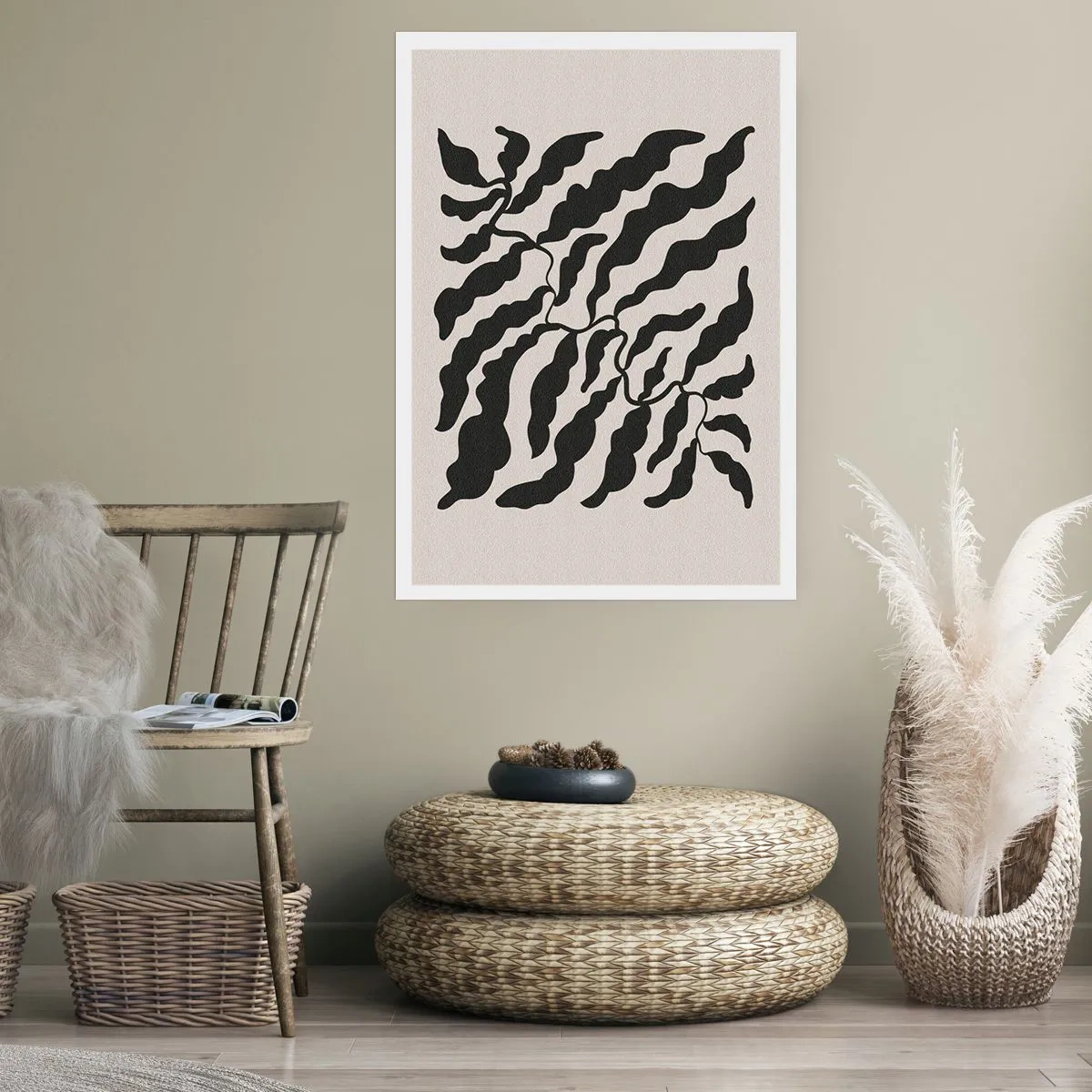 Póster - La naturaleza de un cuadrado - 70x100 cm